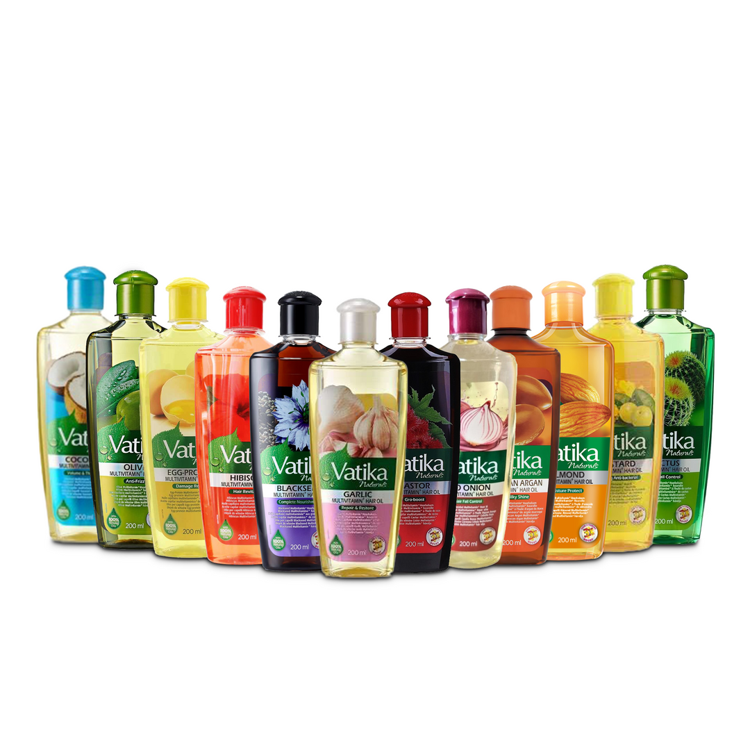 Vatika Naturals Oils - Full Bundle (11 x 200 ml) | Sabina London - Sabina London
