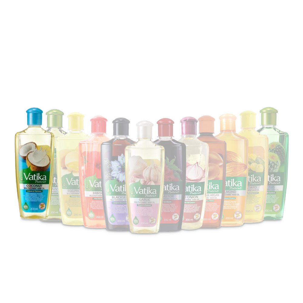 Vatika Naturals Oils - Full Bundle (11 x 200 ml) | Sabina London - Sabina London