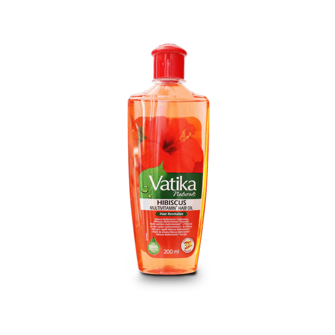 Vatika Naturals Hibicus Multivitamin Hair Oil - Hair Revitalize (200 ml) - Sabina London