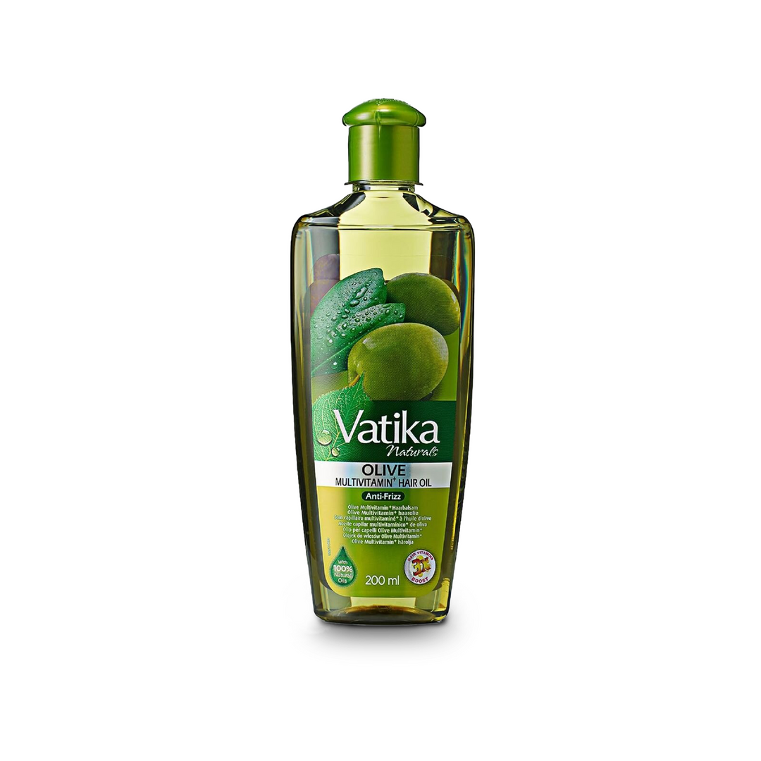 Vatika Naturals Olive Multivitamin Hair Oil - Anti-Frizz (200 ml) - Sabina London