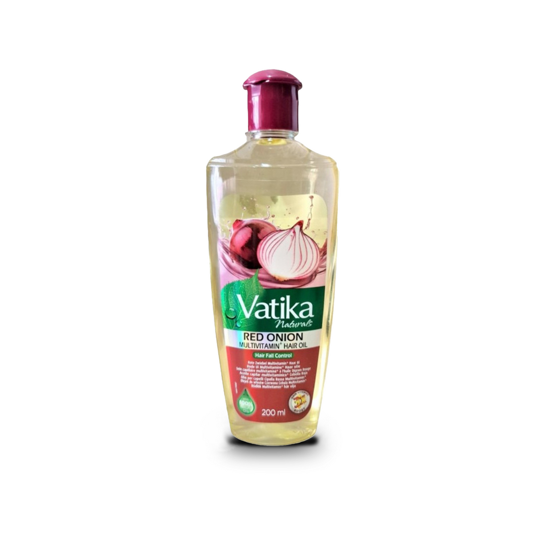 Vatika Naturals Red Onion Multivitamin Hair Oil - Hair Fall Control (200 ml)