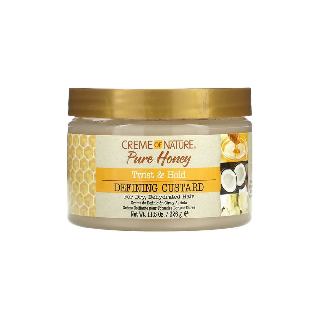 Creme of Nature Pure Honey Twist & Hold Defining Custard (340 ml)