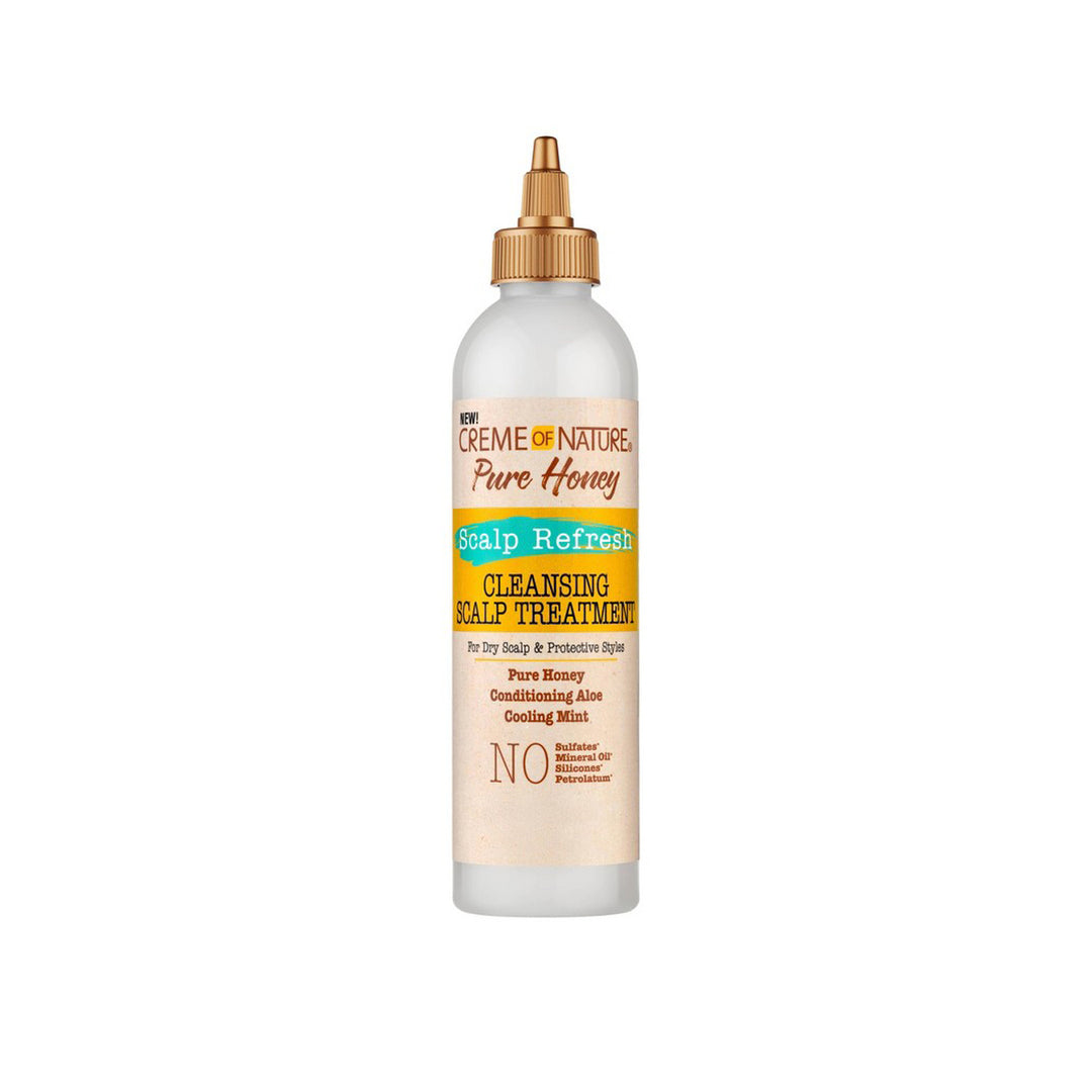 Creme of Nature Pure Honey Scalp Refresh Cleansing Scalp Liquid Treatment (237 ml)