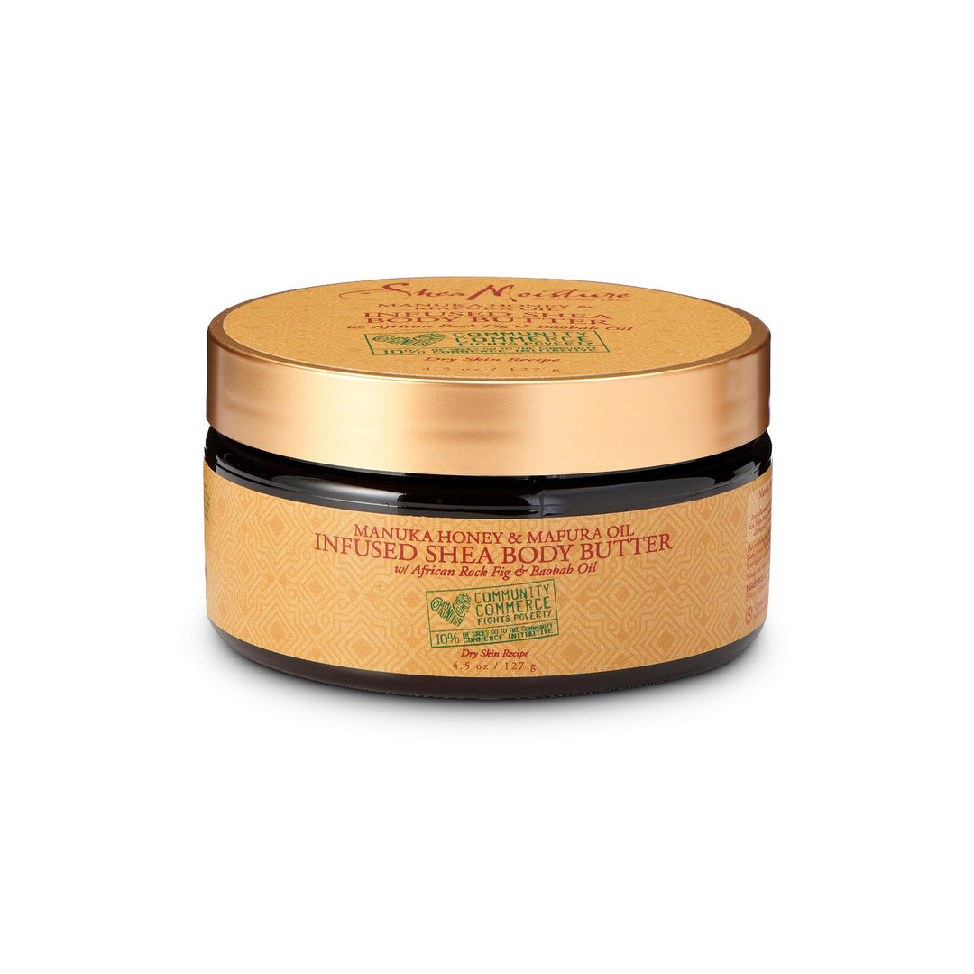 SheaMoisture Manuka Honey & Mafura Oil Infused Shea Body Butter (127 g) - Sabina London