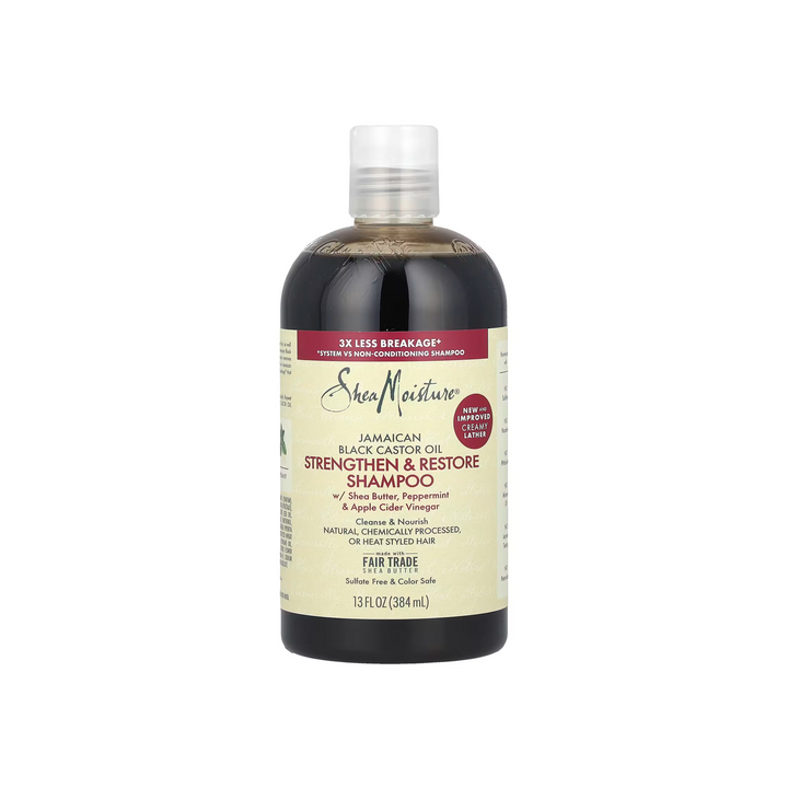 SheaMoisture Jamaican Black Castor Oil Strengthen & Restore Shampoo (384 ml) - Sabina London