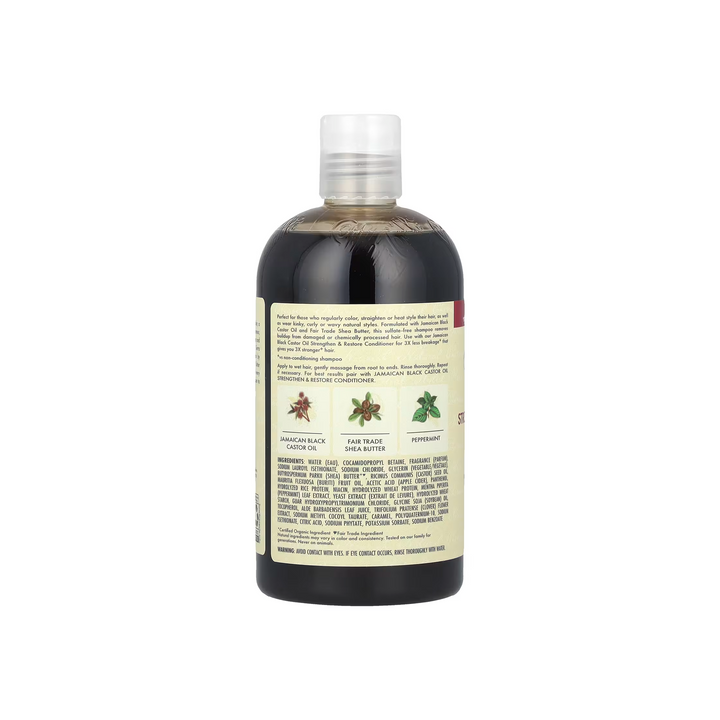SheaMoisture Jamaican Black Castor Oil Strengthen & Restore Shampoo (384 ml) - Sabina London