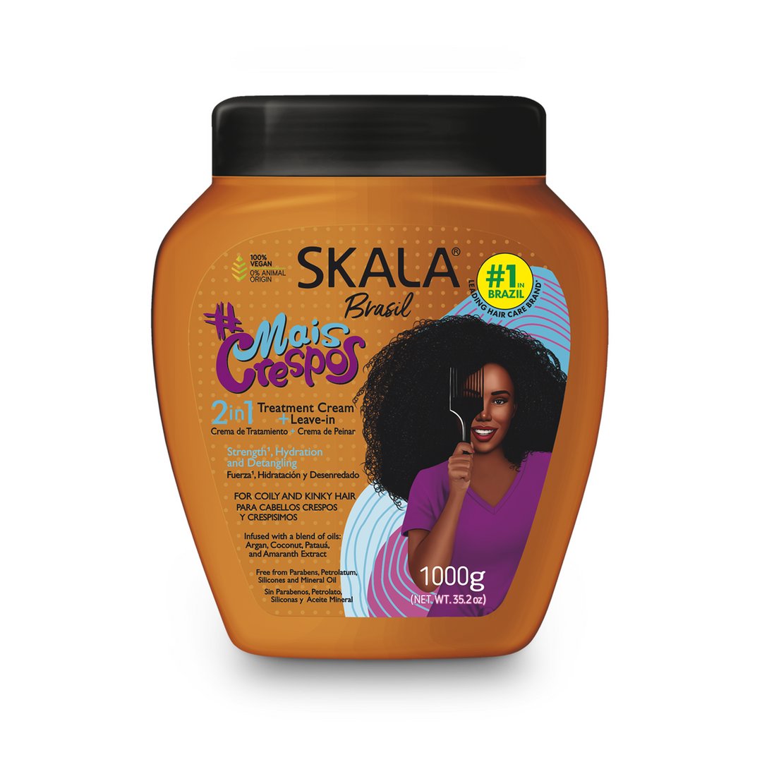 Skala Expert Mais Crespos 2-in-1 Volumising & Hydrating Treatment Cream (1000 ml)