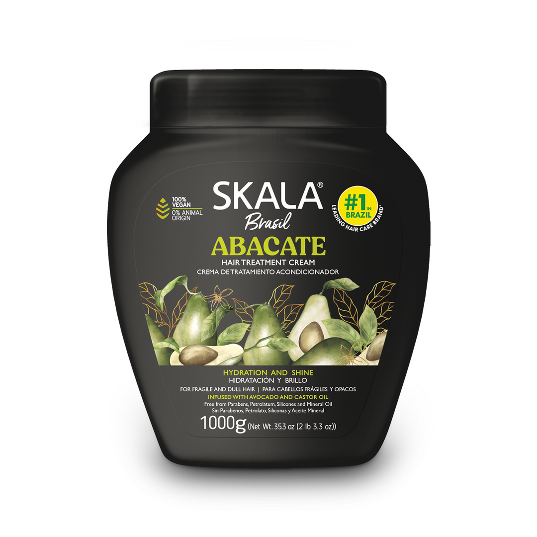 Skala Expert Abacate Avocado Hair Treatment Cream for Deep Hydration & Growth (1000 ml)