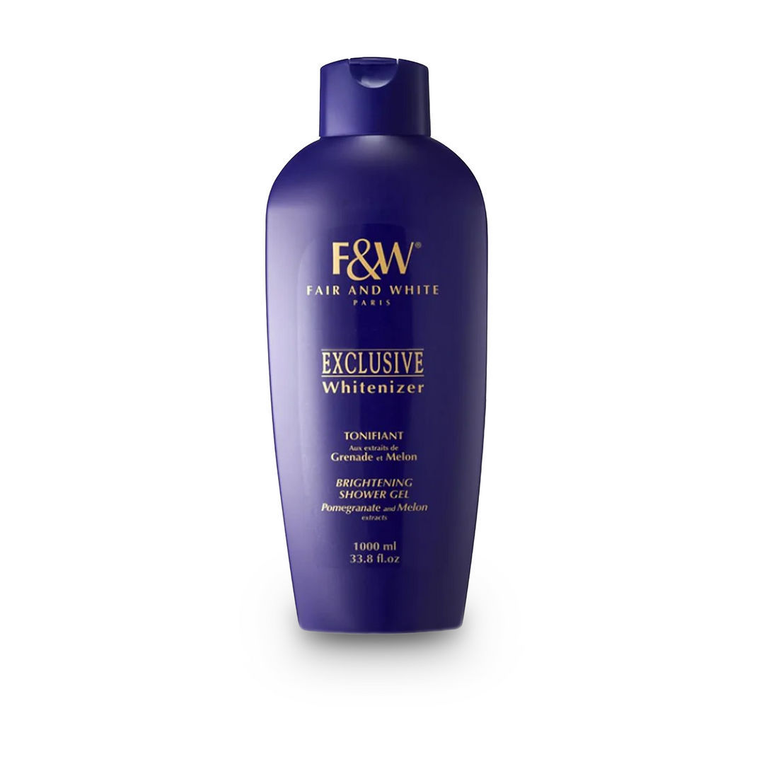 Fair & White Paris Exclusive Whitenizer Brightening Shower Gel with Pomegranate & Melon Extracts (1000 ml)