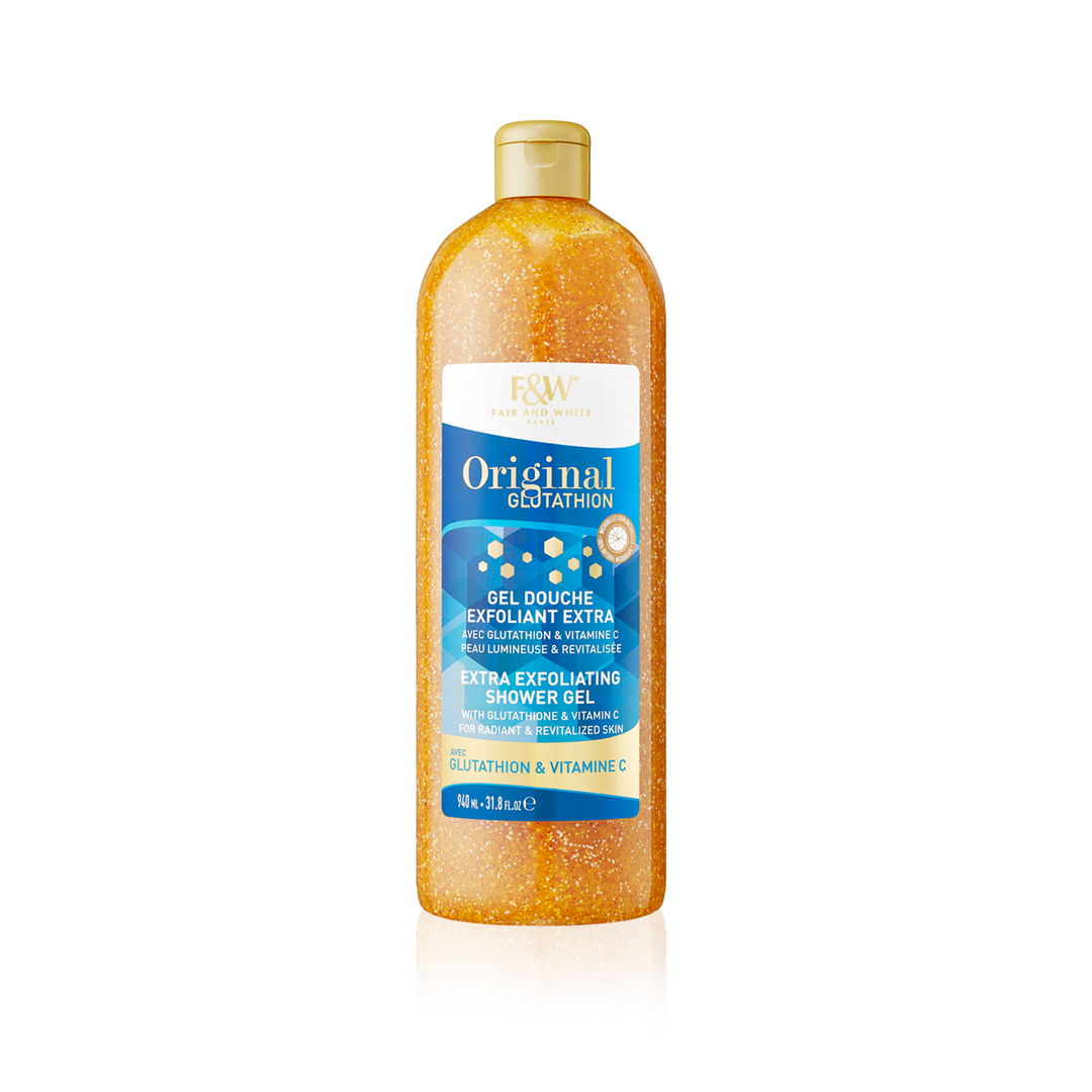 Fair & White Paris Exfoliating Exfolliant Original Glutathion Extra Shower Gel (940 ml)