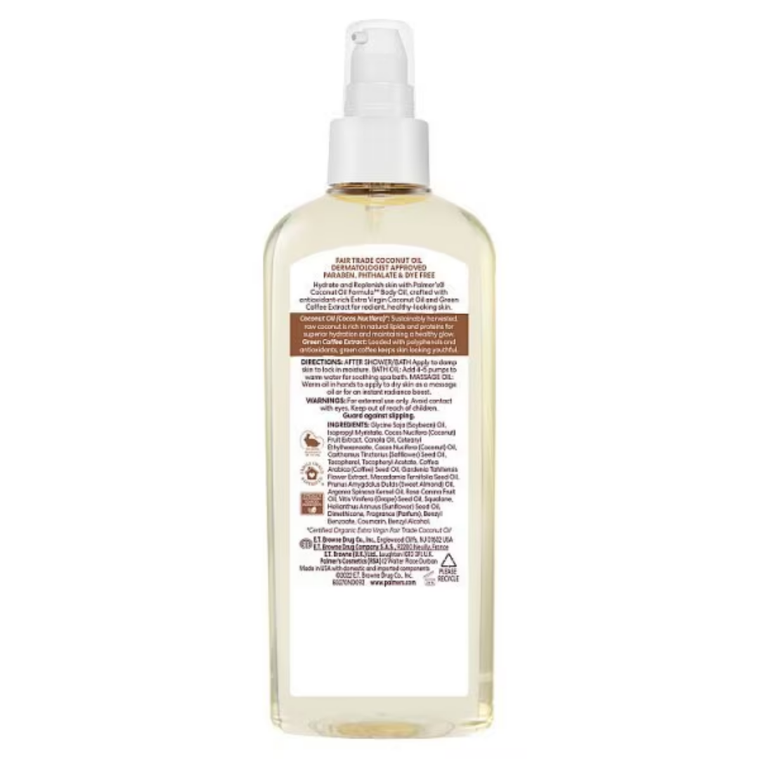 Palmer's 48-Hour Moisture Body Oil Duo – Cocoa Butter & Coconut Hydrate (8.5 fl. oz. & 5.1 fl. oz.)