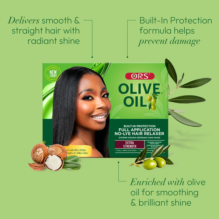 ORS™ Olive Oil Built in Protection No-Lye Hair Relaxer