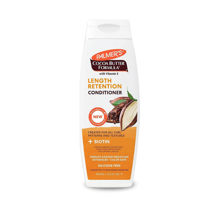 Palmer's Cocoa Butter Formula Length Retention Bundle - Biotin-Enriched Shampoo, Conditioner & Leave-In Conditioner