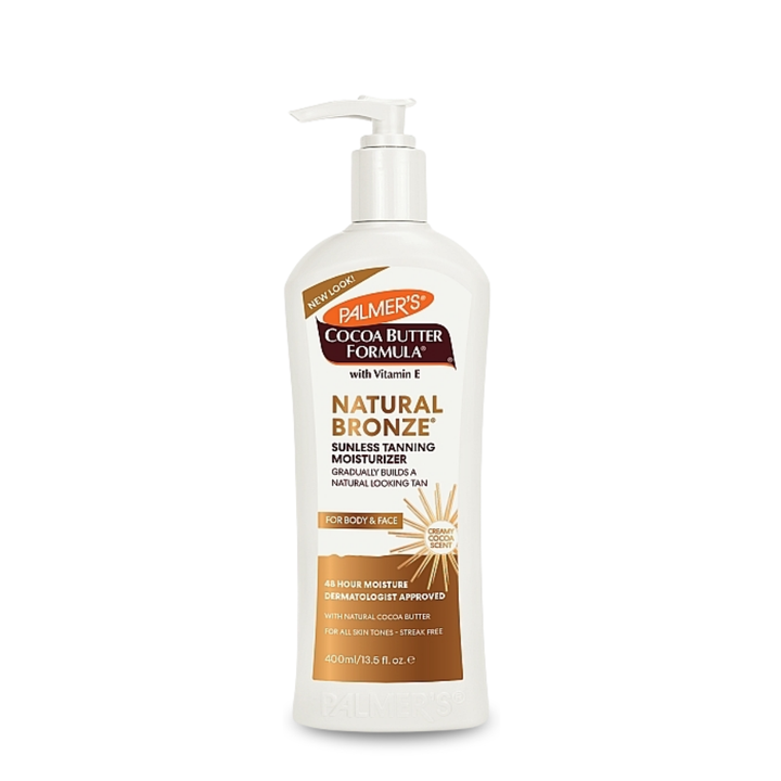 Palmer's Natural Bronze Sunless Tanning Bundle – Cocoa Butter & Coconut Oil Gradual Tan Lotions