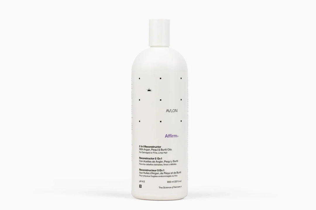 Avlon Affirm 5-in-1 Reconstructor with Argan, Pequi & Buriti Oils – For Damaged or Fine, Limp Hair