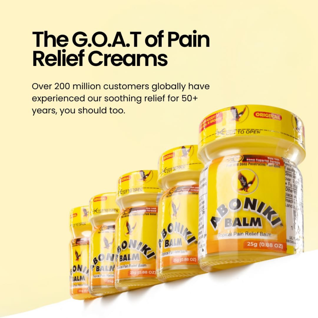 Aboniki Pain Relief Balm - Effective Soothe & Comfort | Sabina London