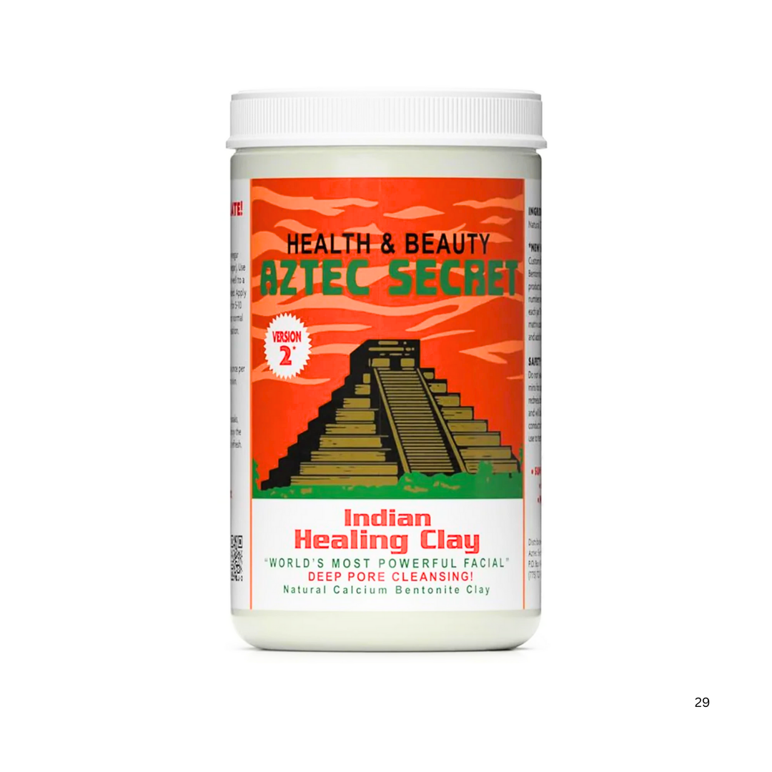 Aztec Secret Indian Healing Clay - Natural Calcium Bentonite Clay for Deep Pore Cleansing