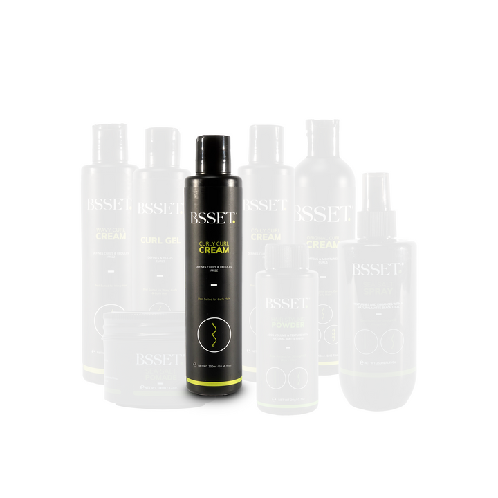 BSSET Ultimate Curl & Hair Styling Bundle - Complete Collection for Curl Definition, Volume & Texture 