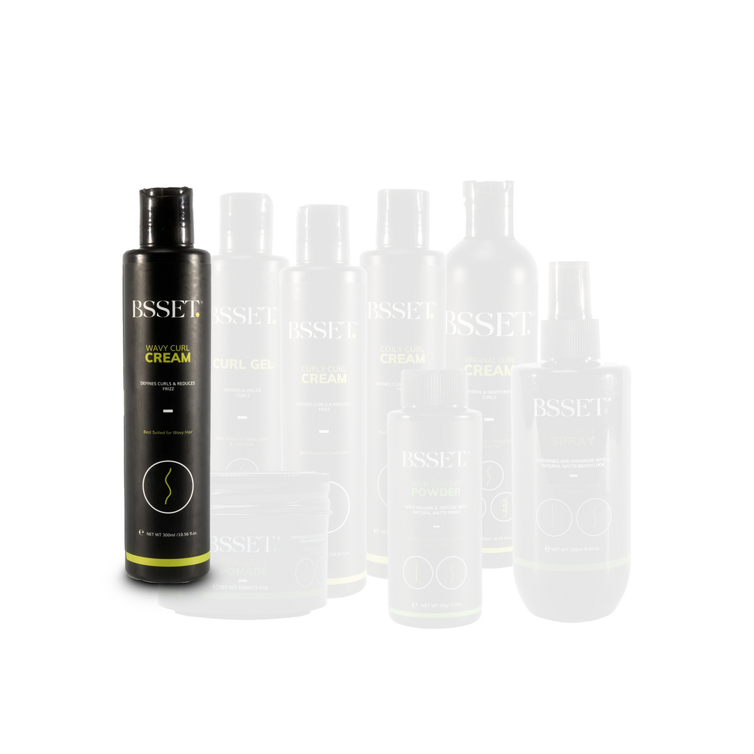 BSSET Ultimate Curl & Hair Styling Bundle - Complete Collection for Curl Definition, Volume & Texture 