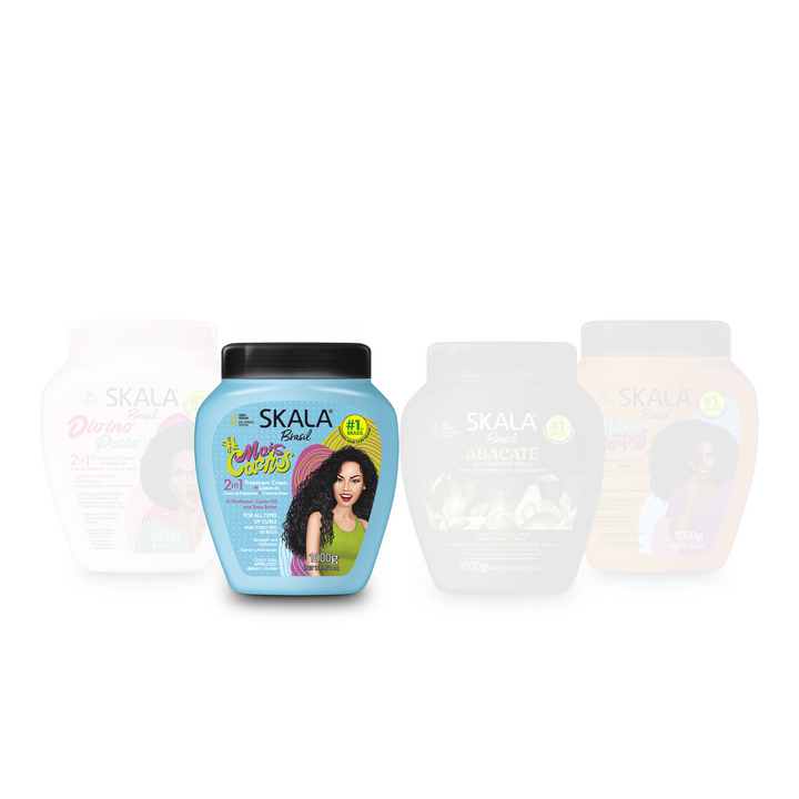 Skala Expert Complete Curl & Hydration Bundle - Divino Potao, Mais Crespos, Mais Cachos & Abacate (4 x 1000 ml)