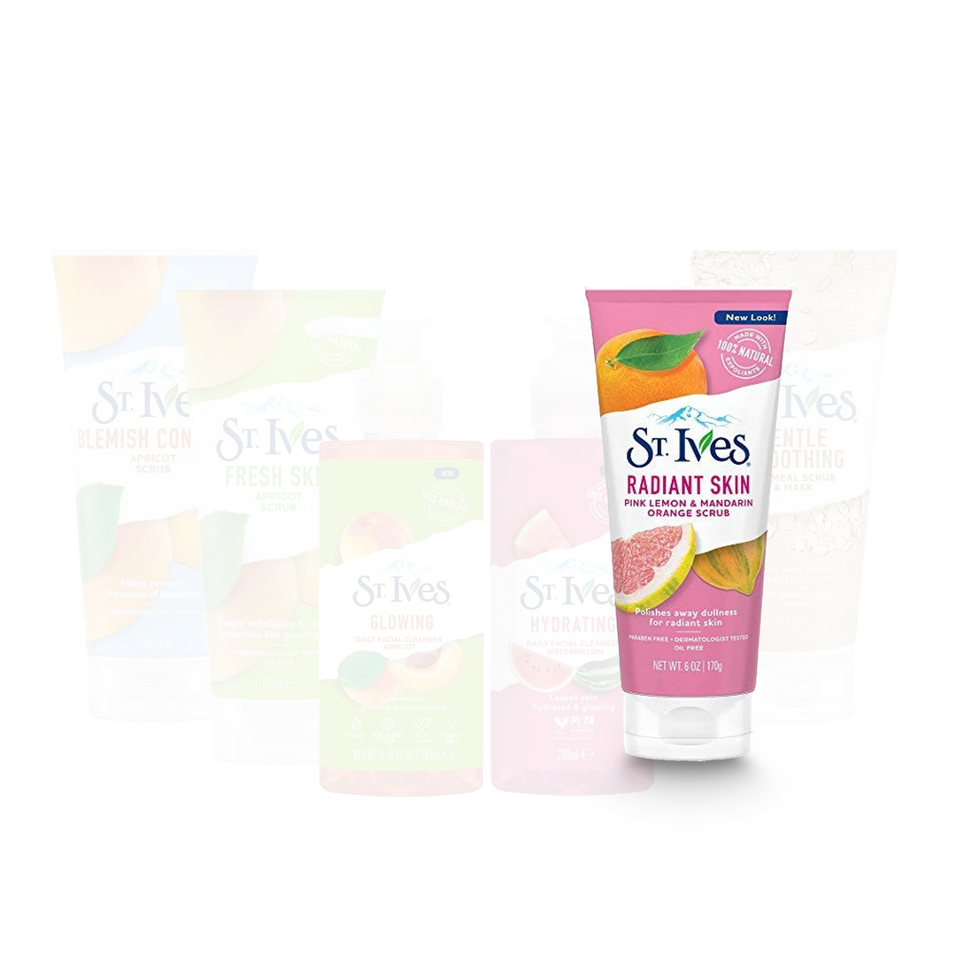 St. Ives Complete Face Care Collection (6-Piece Set)