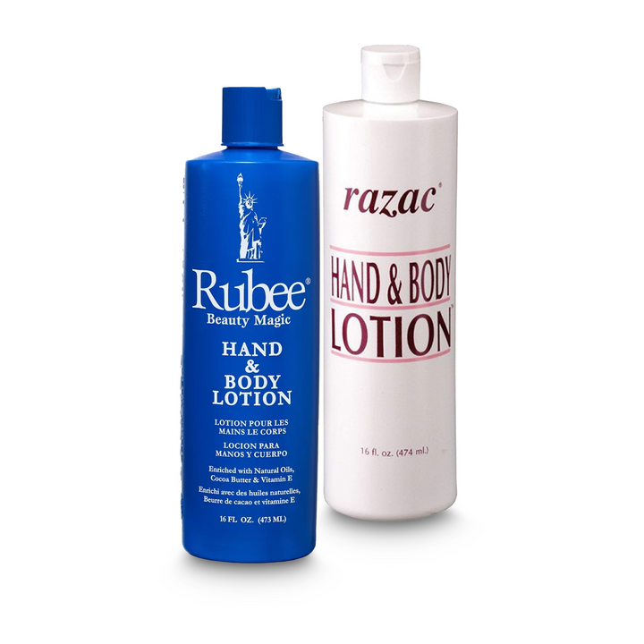 Rubee Beauty Magic & Razac Hand & Body Lotion Duo
