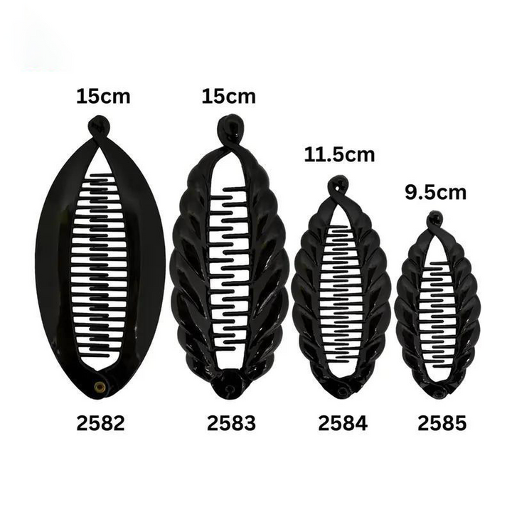 Beauty Ambition - Vintage Fish-Shaped Banana Hair Clip for Secure Ponytails