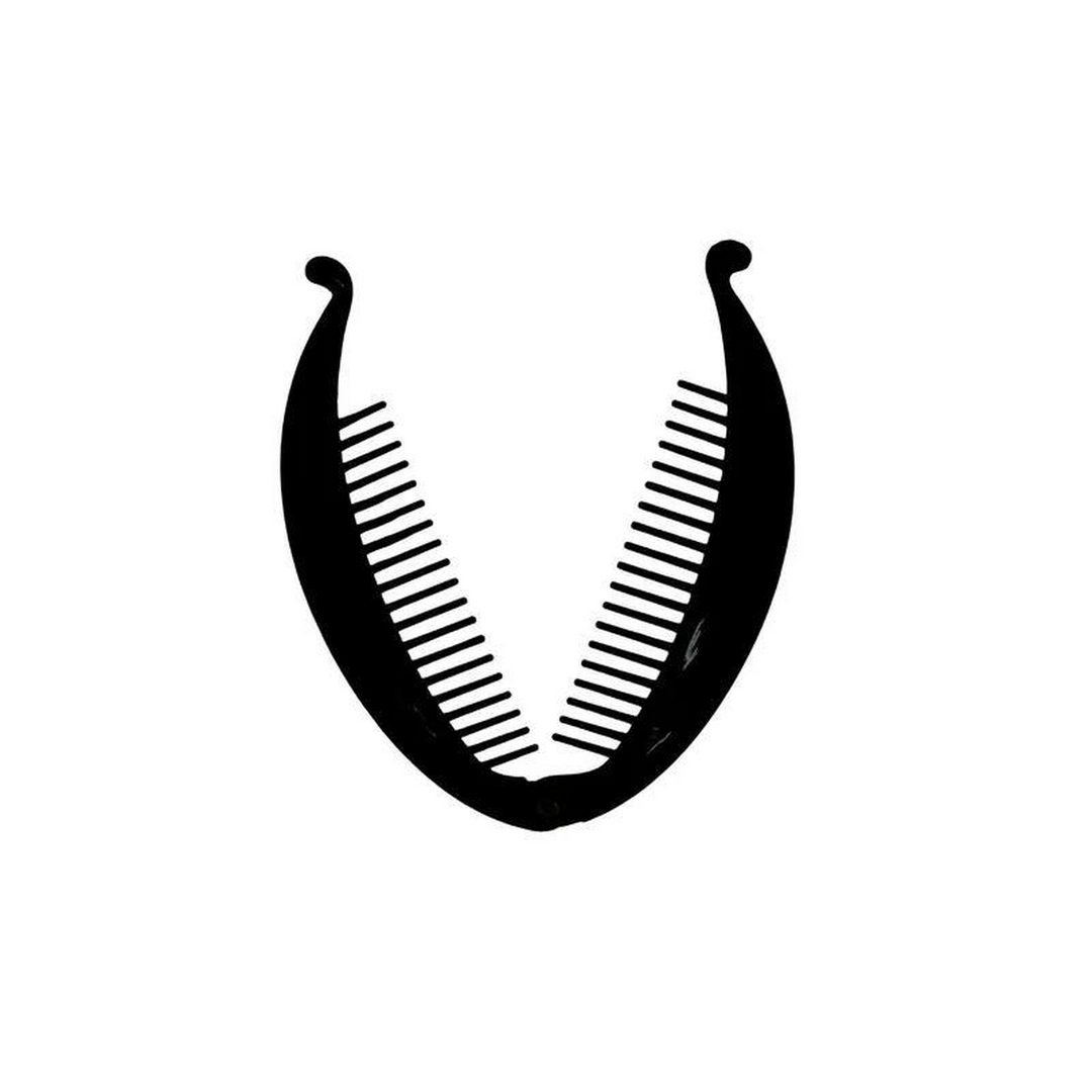 Beauty Ambition - Vintage Fish-Shaped Banana Hair Clip for Secure Ponytails