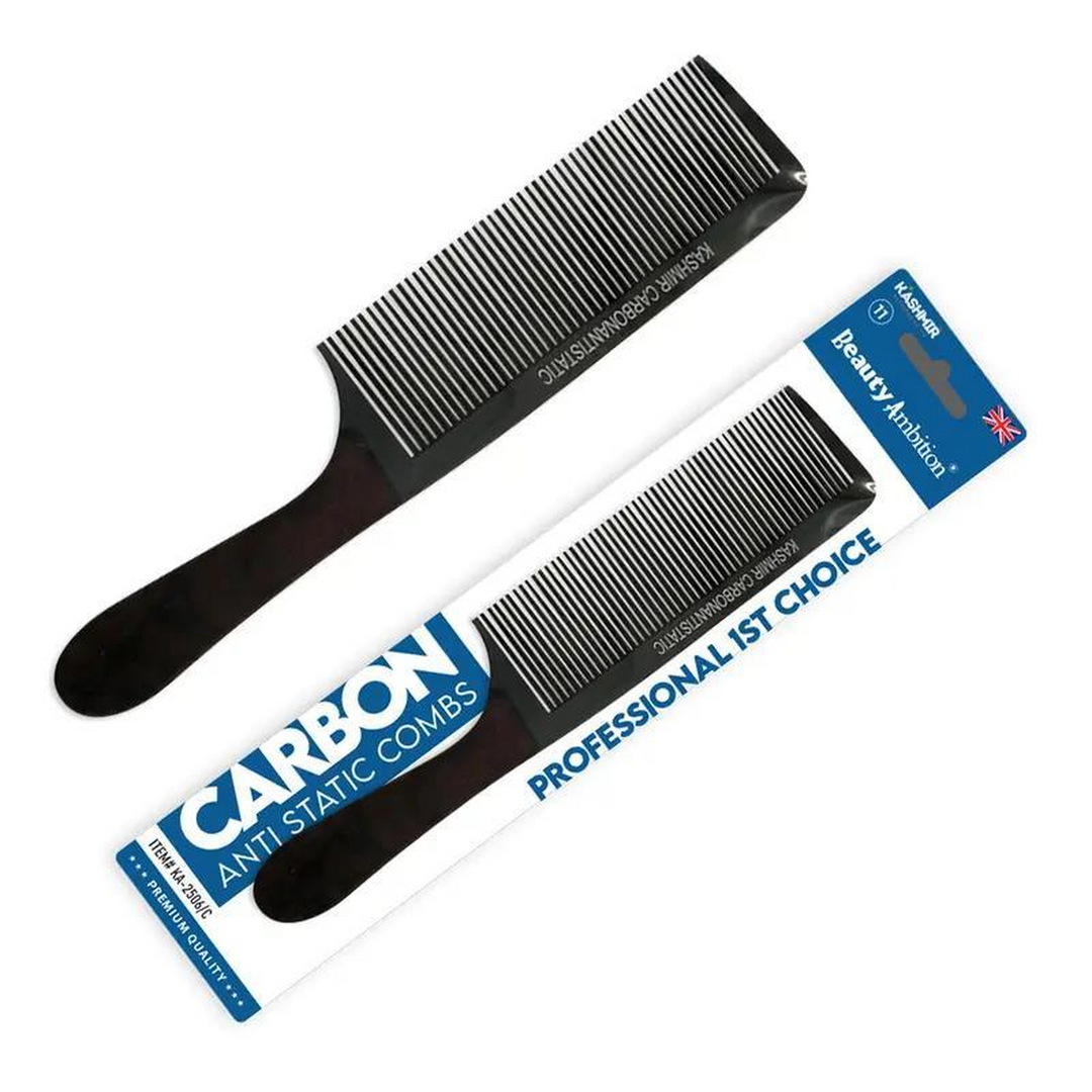 Beauty Ambition - Anti-Static Carbon Fiber Barber Comb for Precision Styling