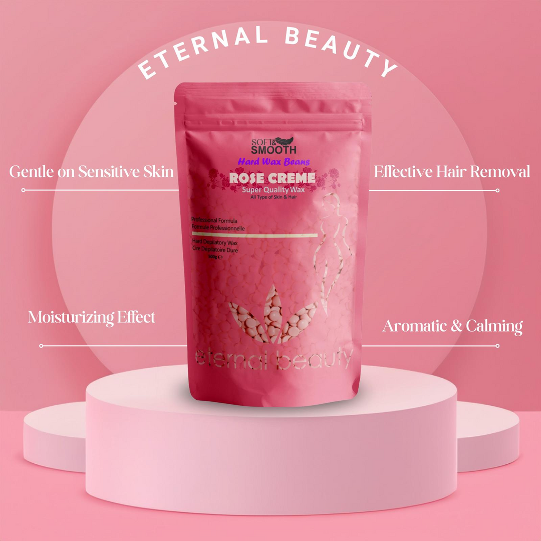 Eternal Beauty - Soft & Smooth Hard Wax Beans for All Skin Types (500g)