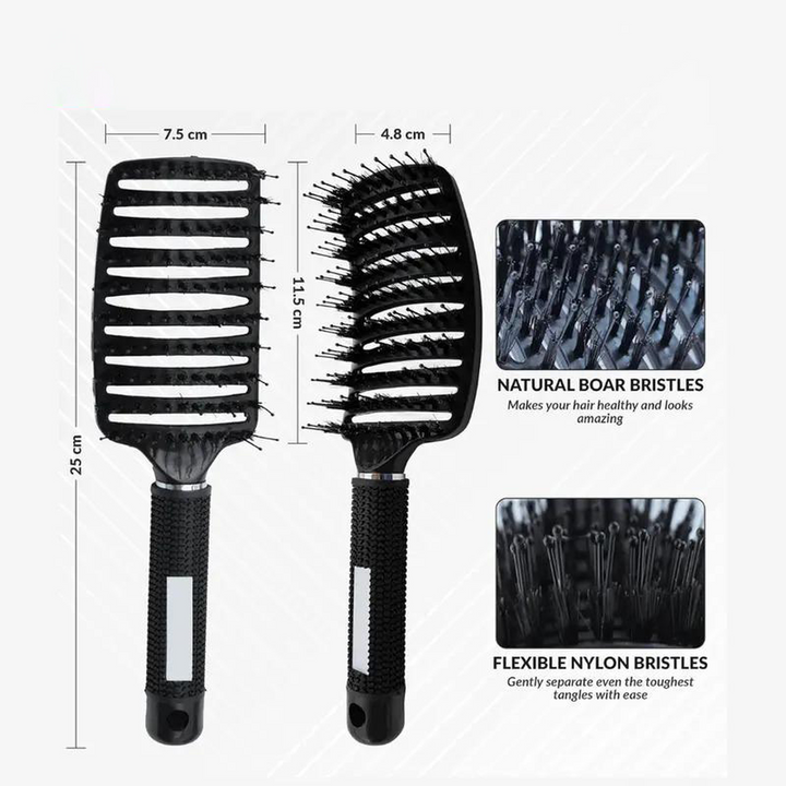 Kashmir Accessories - Professional Detangling Brush for All Hair Types