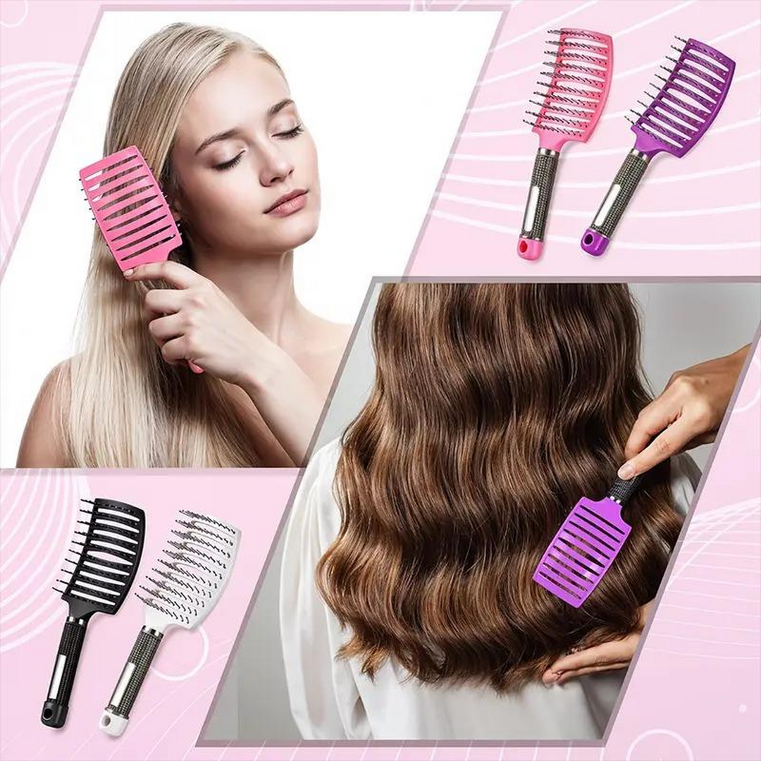 Kashmir Accessories - Professional Detangling Brush for All Hair Types