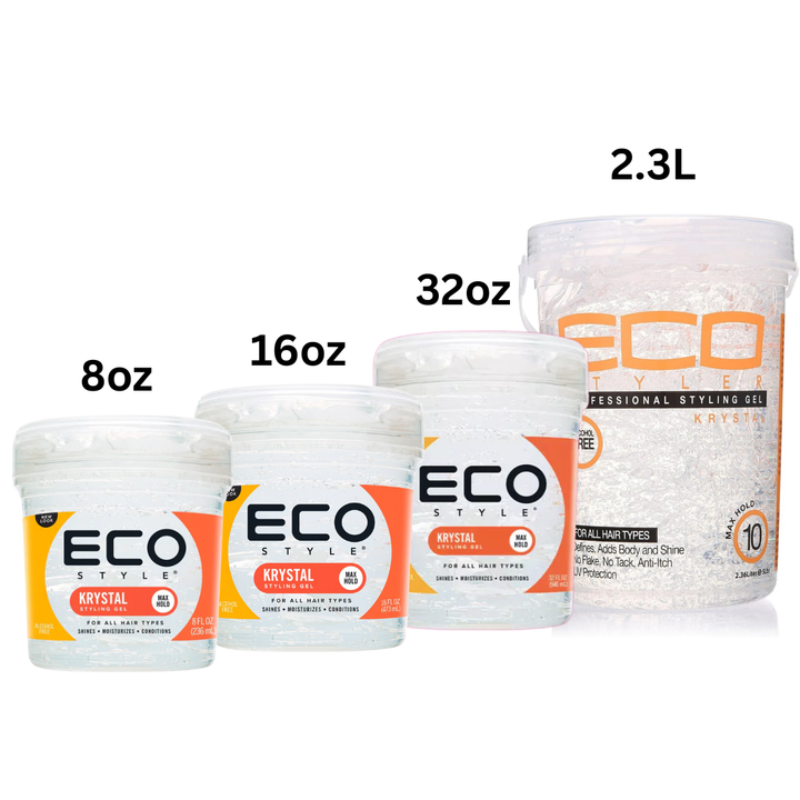 Eco Style Krystal Styling Gel - Maximum Hold | Sabina London