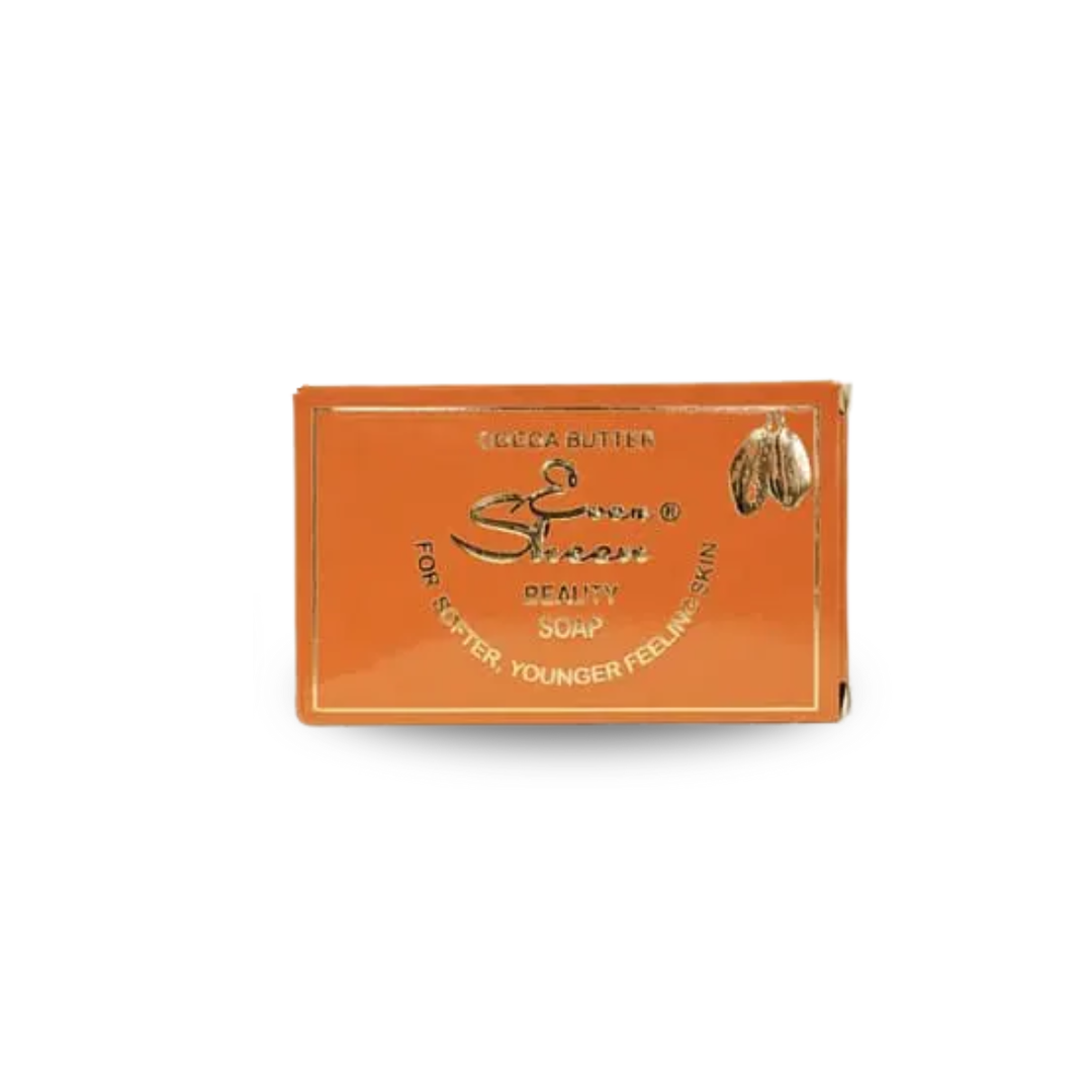 Ever Sheen Cocoa Butter Skin Care Bundle - Hand and Body Lotion, Creme, and Beauty Soap for Softer, Younger-Feeling Skin