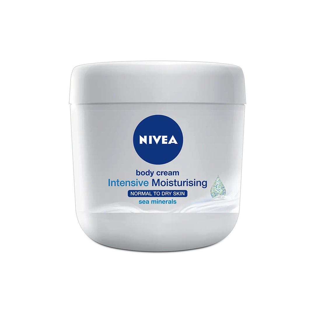 NIVEA Intensive Moisture - Body Lotion & Cream with Sea Minerals & Hydra IQ for Normal to Dry Skin
