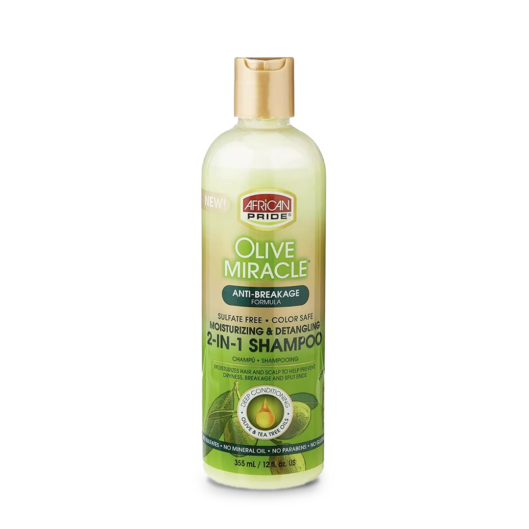 African Pride Olive Miracle, Full Haircare Set | Sabina London