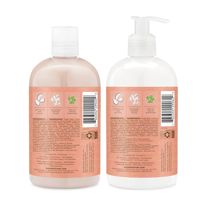 Shea Moisture Coconut & Hibiscus Curl Care Bundle (5‑Piece) – Luxe Curl Hydration | Sabina London