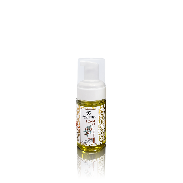 Grogeous Argan Shining Hair Foam - Lightweight Shine & Strength Boost