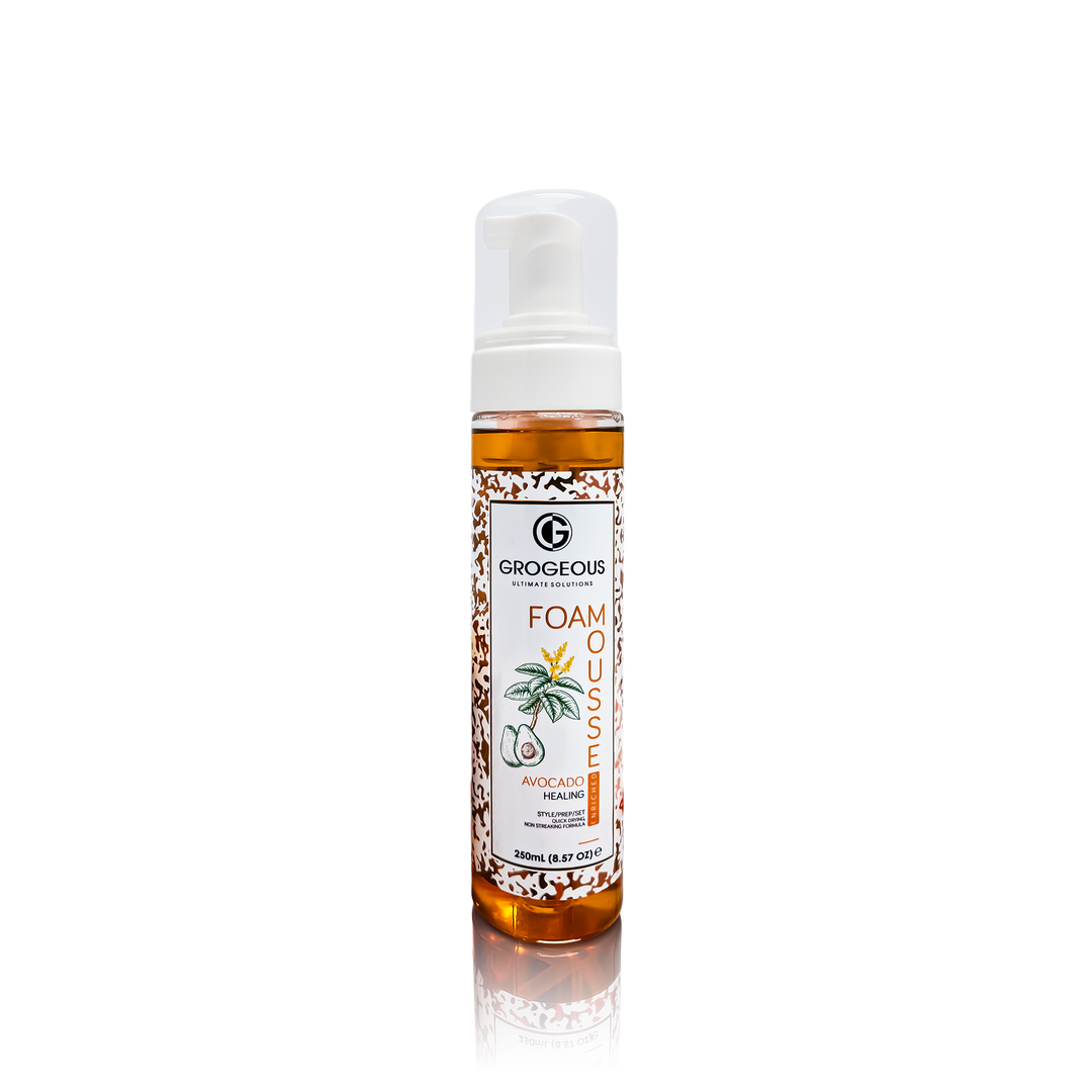 Grogeous Avocado Healing Hair Foam - Deep Repair & Hydration