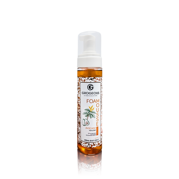 Grogeous Avocado Healing Hair Foam - Deep Repair & Hydration