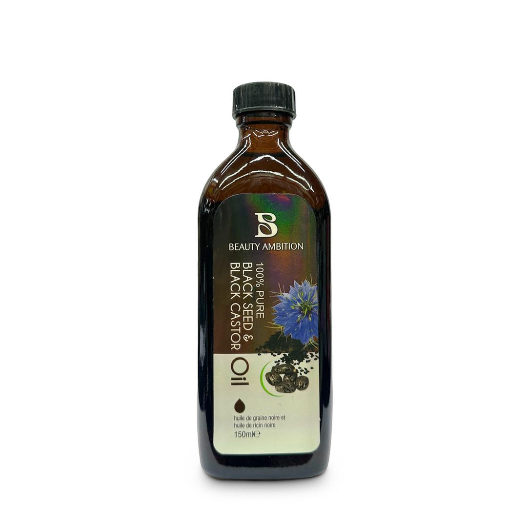 Beauty Ambition Black Seed & Black Castor Oil Blend (150 ml) | Sabina London