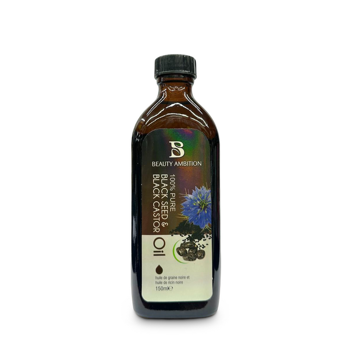 Beauty Ambition Black Seed & Black Castor Oil Blend (150 ml) | Sabina London