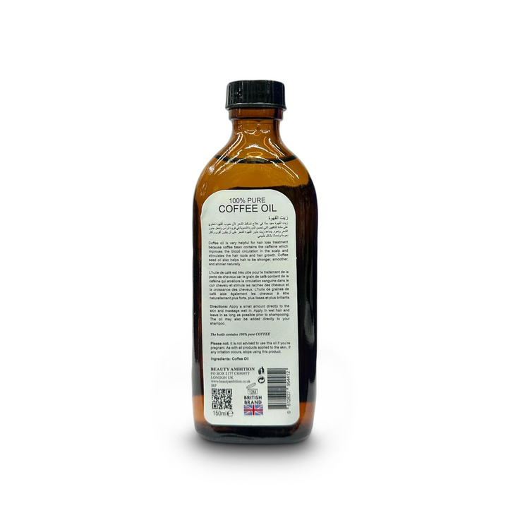 Beauty Ambition Ritual Coffee Oil - Revitalising Hair & Skin Elixir (150 ml) | Sabina London