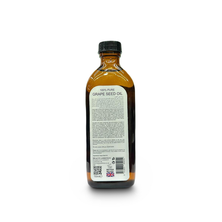 Beauty Ambition Grapeseed Oil - Lightweight Radiance Elixir (150 ml) | Sabina London