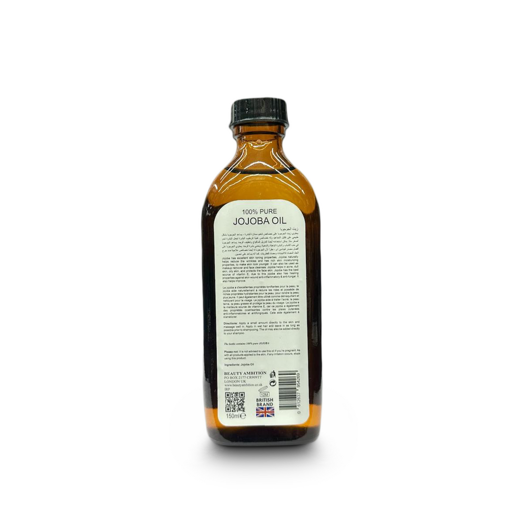 Beauty Ambition Jojoba Oil - Pure Botanical Moisturiser (150 ml) | Sabina London