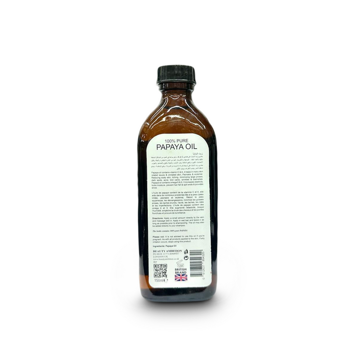 Beauty Ambition Papaya Oil - Tropical Skin & Hair Elixir (150 ml) | Sabina London