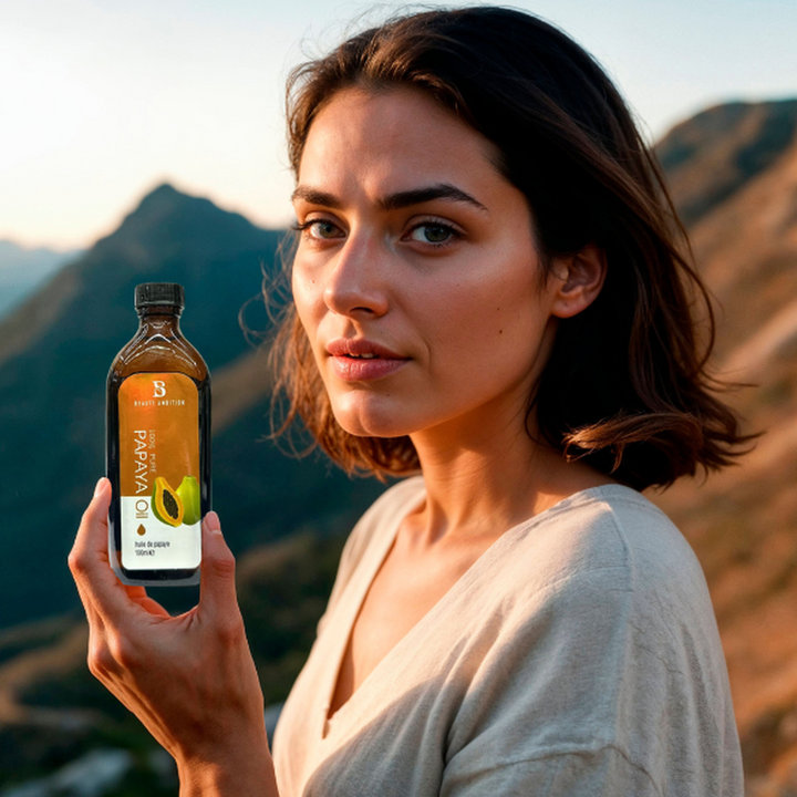 Beauty Ambition Papaya Oil - Tropical Skin & Hair Elixir (150 ml) | Sabina London