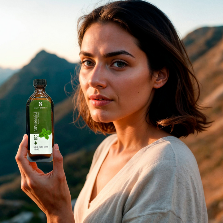Beauty Ambition Peppermint Oil - Invigorating Essential Oil (150 ml) | Sabina London