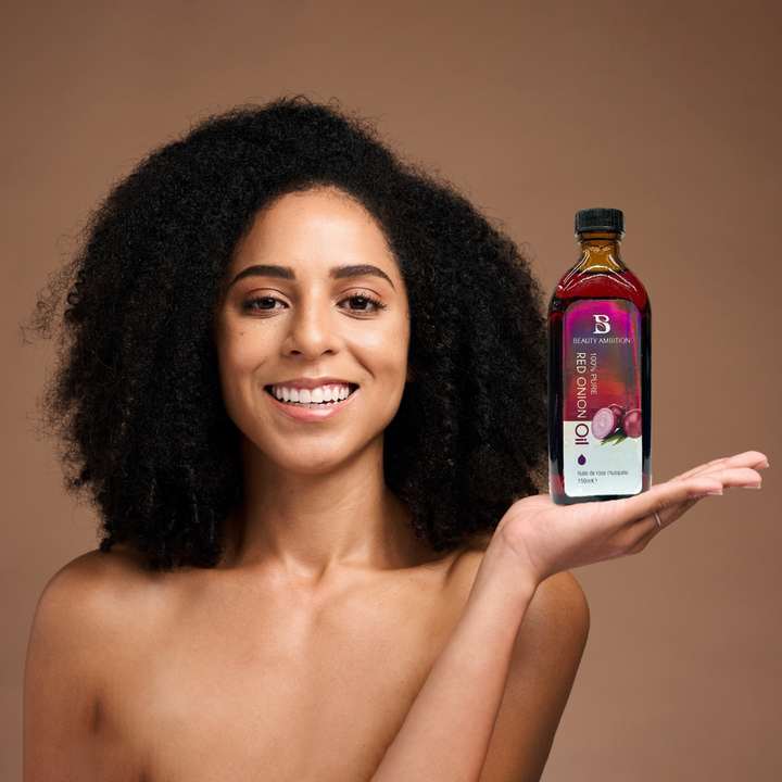 Beauty Ambition Red Onion Oil - Strengthening Hair Elixir (150 ml) | Sabina London