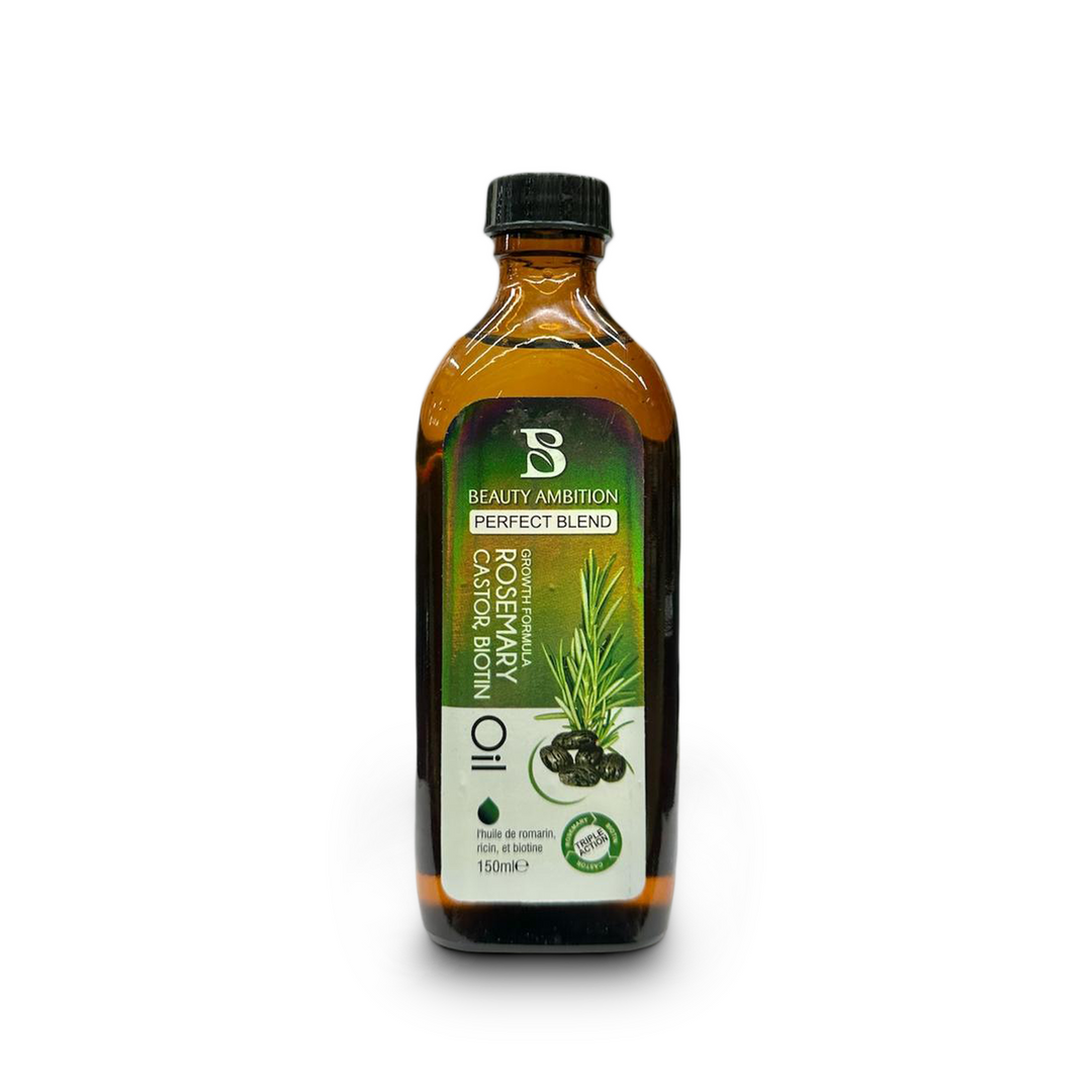 Beauty Ambition Rosemary Castor Biotin Oil - Strength & Growth Boost (150 ml) | Sabina London